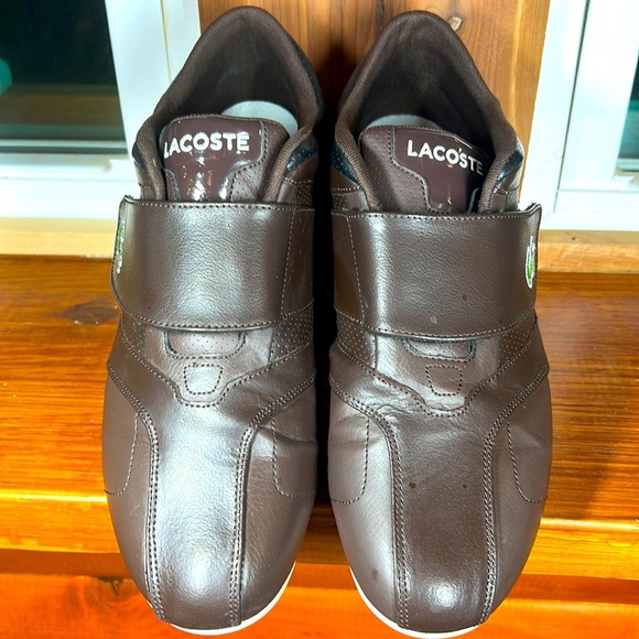 Lacoste Sport shoes for men brown color size 11.5”. Inches - Picture 10 of 12